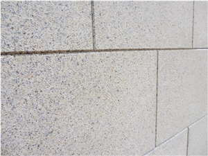 China Yellow Granite Wall Tile,Bushhammered Wall Tile