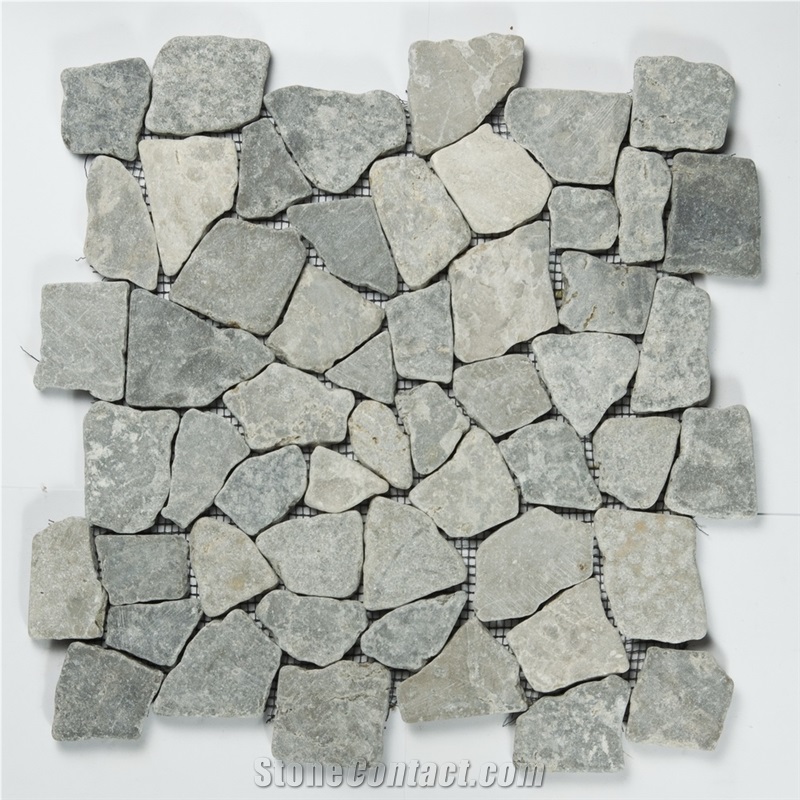 Aberdeen Grey, Grey Marble Mosaic