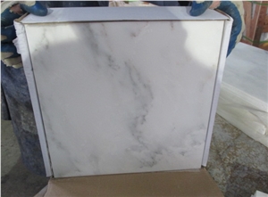 12"X12" Oriental White Marble Tiles & Slab,Honed Surface