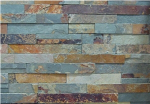 Multicolor Slate Cultured Stone
