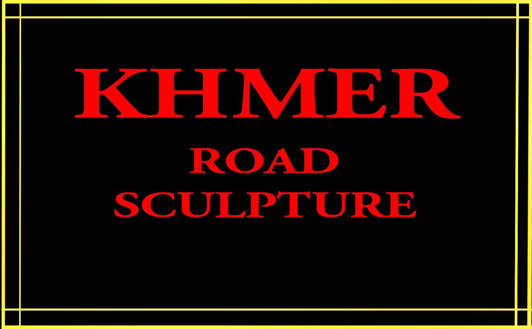 Khmer Road Sculpture