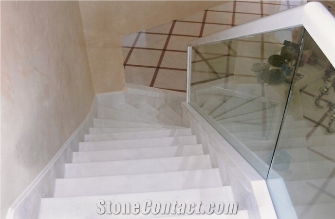 White Marble Stairs&Steps