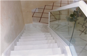 White Marble Stairs&Steps