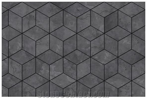 Grey Slate Wall Mosaic