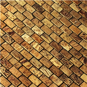 Natural Coconut Mosaic Tiles