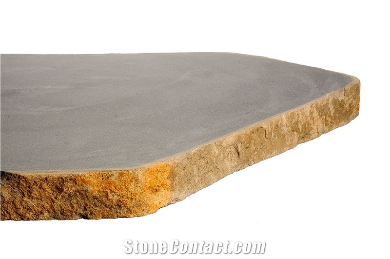 Light Grey Basalt Honed Stepstone