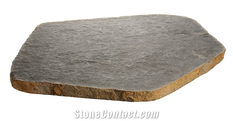 Stepping Stone Flame Basalt, Grey Viet Nam Basalt Cube Stone & Paver
