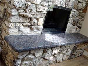 Baltic Brown Granite Fireplace Cover
