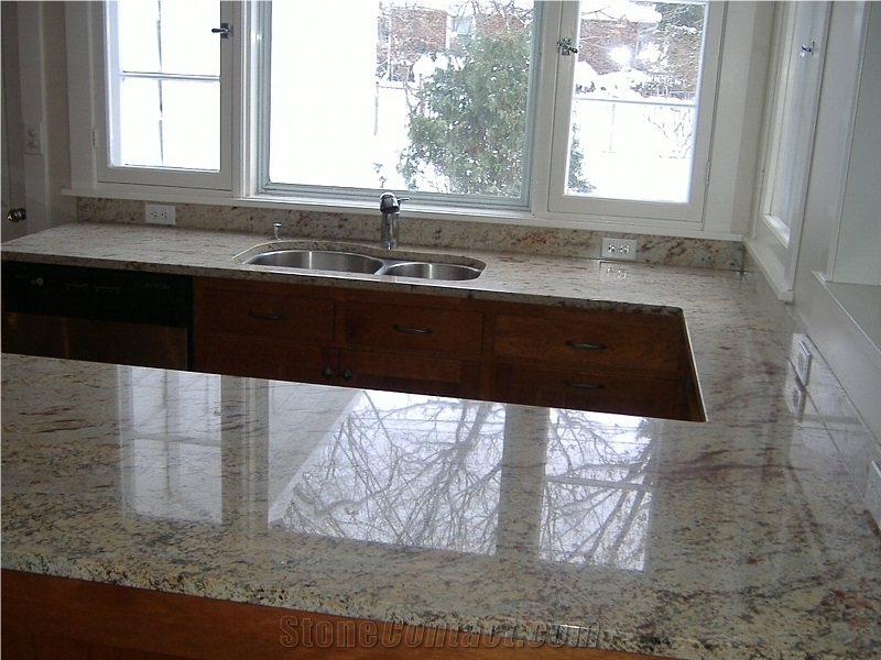 Shivakasi Ivory Granite Kitchen Countertop