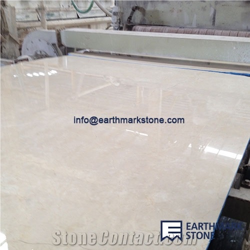 Supply and Export Beige Crema Marfil Marble Slab in Good Price