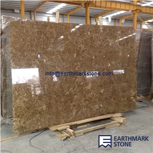Supply and Export Crystal Light Emperador Brown Marble Slab in Good Price