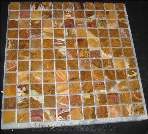 Onyx Brown Mosaic
