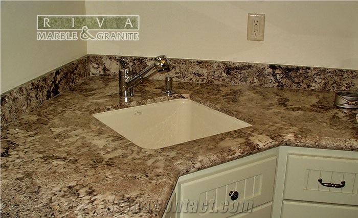 Sovereign Copper Granite Kitchen Countertop