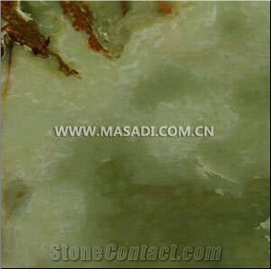 Green Onyx Translucent Glass Compound Stone Slabs & Tiles