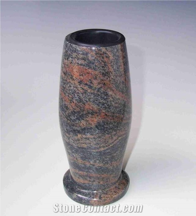 Halmstad Granite Monumental Vase