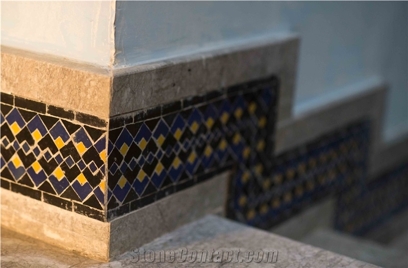 Gris Benslimane Marble Floor Tiles