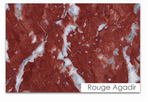 Red Agadir Marble