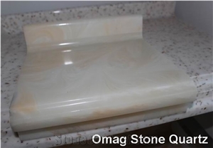 Omag Artificial Onyx Bath Tops/Vanity Top Sample