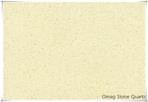 Omag Bright Yellow Galaxy Quartz Stone,Engineered Stone