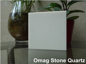 Omag Yellow Galaxy Quartz Stone Tiles Engineered Stone Solid Surfaces Sample