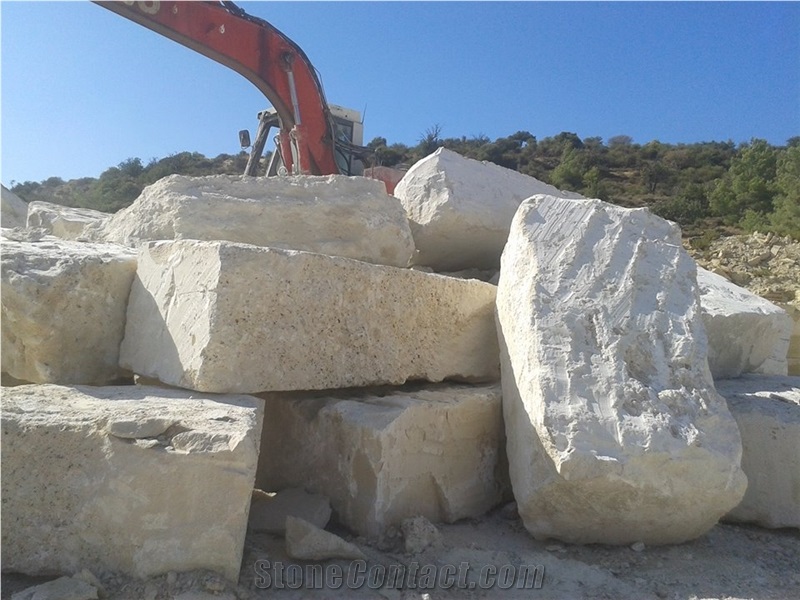 Limassol Limestone Blocks from Cyprus - StoneContact.com