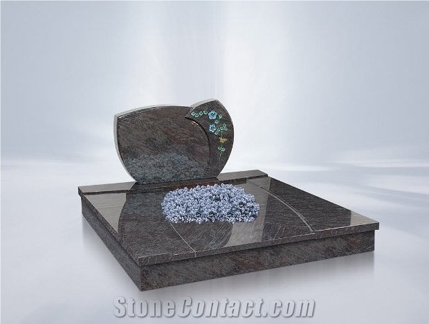 Indian Orion Blue Granite Double Monument