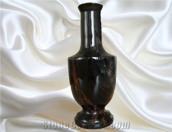 Black Obsian Home Decoration Products, Vases