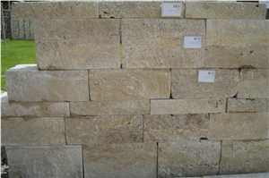 Travertine Rough Bricks, Masonry, Building Stones