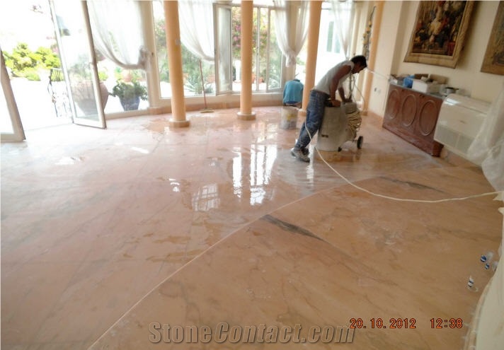 Estremoz Marble Floor Application Project