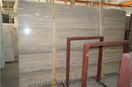 Crystal Wood Marble Slab