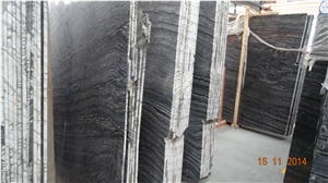 Classic Wood,Black Wooden Marble Tiles & Slabs