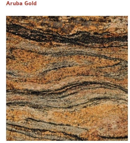 Aruba Gold Granite Blocks from Own Quarry