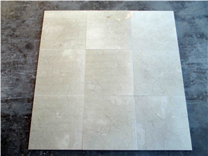 Crema Marfil Marble 30,5x30,5x1cm Polished Tiles, beige marble floor covering tiles High Standard Range