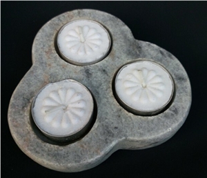 China Granite Stone Candle Holder