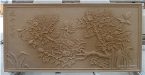 Natural 3d Sandstone Wall Relief Cladding Panel