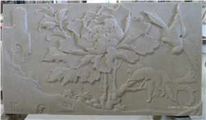 Natural Marble 3d Indoor Wall Relief