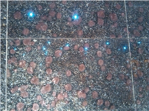 China Granite, Night Rose Granite Flooring Tiles