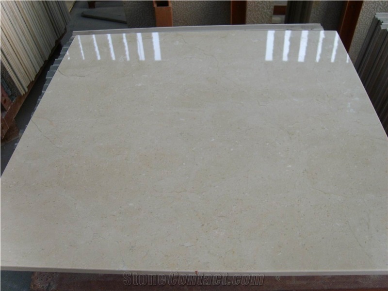 Crema Marfil Marble Tiles & Slab from China - StoneContact.com