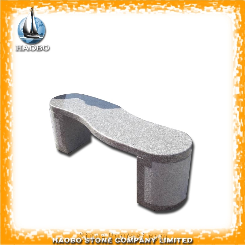Granite Garden Table and Bench