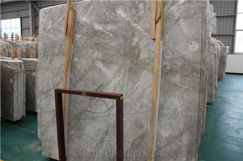 Tundra Grey Marble, Silver Pearl Marble, Tundra Gray Marble, Tundra Blue Marble, Turkey Grey Marble Slabs and Tiles
