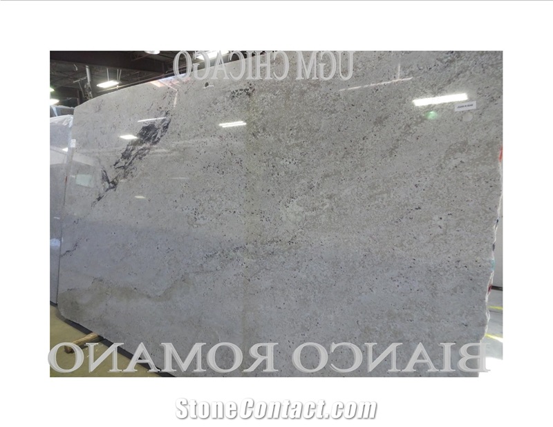 Bianco Romano Granite Slabs&Tiles, Brazil White Granite