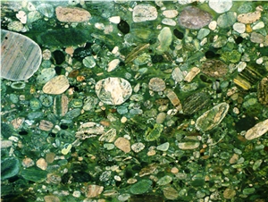 Verde Marinace Granite Slabs&Tiles, Brazil Green Granite