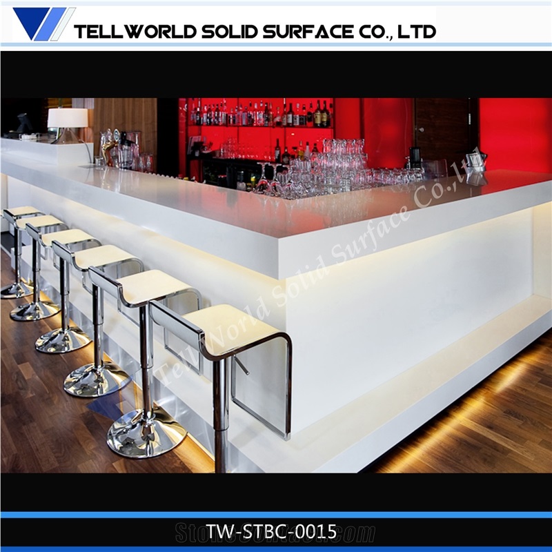 Tell World Modern High End Nightclub Bar Counter