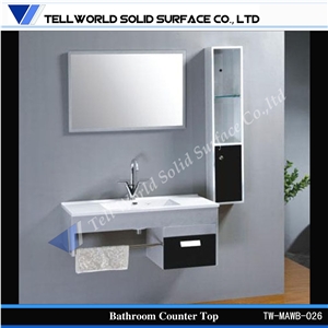 Tw Mirror Design Wall Hung Wash Sink