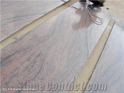 Juparana Colombo Granite Slab, Multicolor Polished Granite Tiles & Slabs