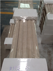 Natural Marble Molding, Beige Marble Molding & Border