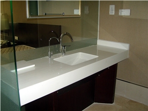 First Class Artificial Stone Wash Basin, White Sinks & Basins