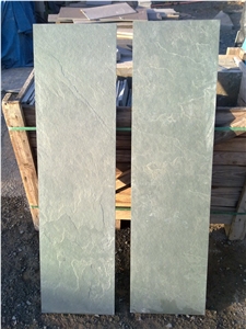 Brazilian Ocean Green Slate Stone Honeycomb Panel Natural Cleft Finished
