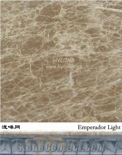 Emperador Light Marble Honeycomb Panels