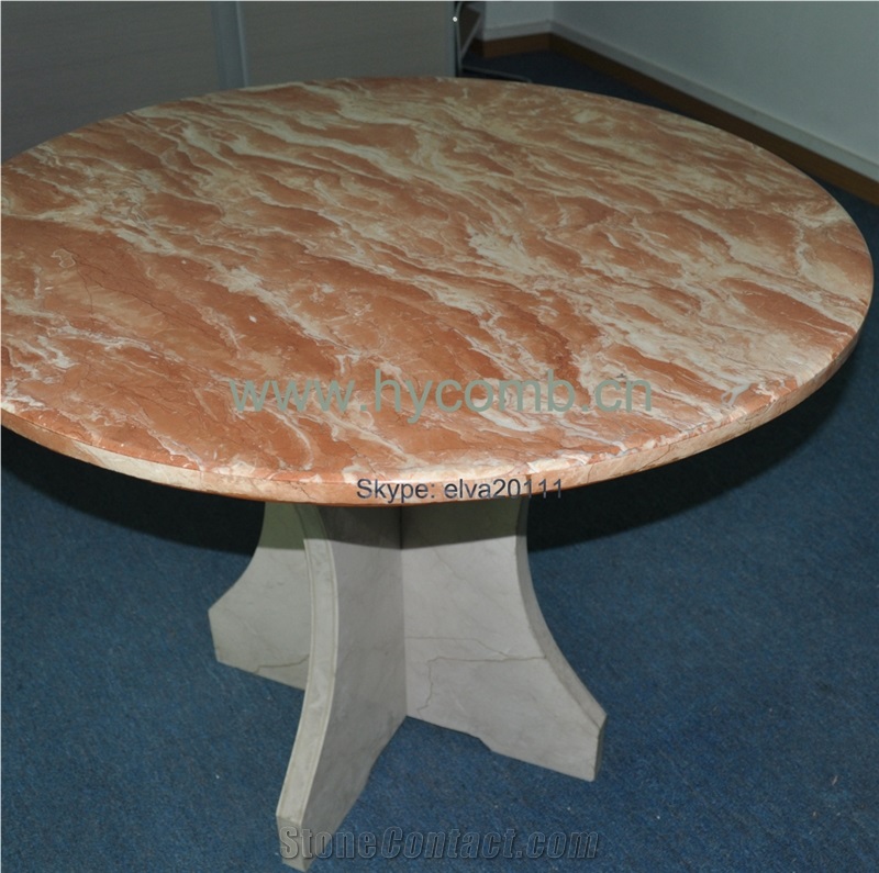Light Weight Design Stone Honeycomb Panel Tabletops